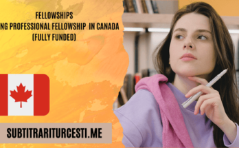 Young Professional Fellowship 2025 in Canada (Fully Funded)