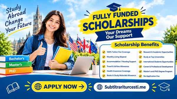 Fully funded Scholarships
